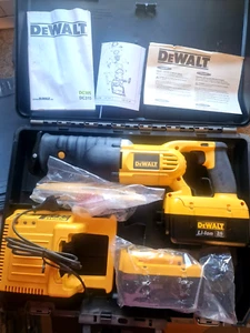 DeWalt DC305 36V Cordless Variable Speed Reciprocating Saw 2 Batteries + Charger - Picture 1 of 11