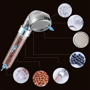 Bath Home Clearance Handheld Shower Head, High-Pressure Water-Saving Filtration - Picture 1 of 7