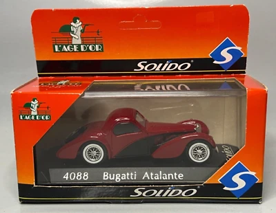 Solido Age d'or 1/43rd Scale #4088 1934 Bugatti Atalante - Boxed - Image 1 of 4