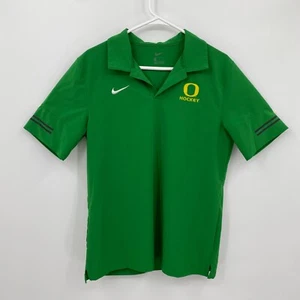 Nike Oregon Ducks NCAA camicia manica corta hockey verde tinta unita taglia M uomo - Foto 1 di 10