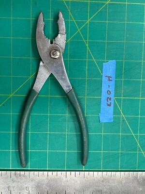 Herramienta de alicates de junta deslizante Fuller No.112 vintage de 8,5" con mango verde, hecha en Japón Foto 1 de 4