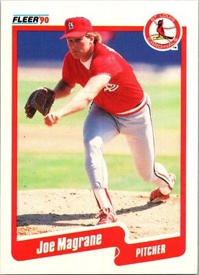 1990 Fleer - Joe Magrane #252 - Image 1 of 2