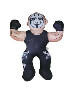 AEW Wrestling Buddies Sting 12” Talking Plush New WCW WWE WWF Preowned WORKS - Picture 1 of 4