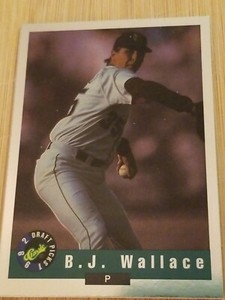 1992 Classic Draft Picks Foil Bonus #BC3 B.J. Wallace
