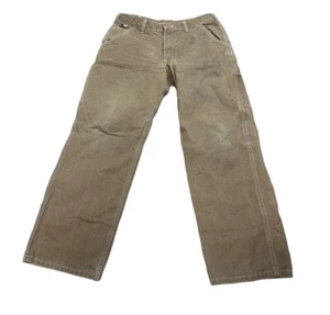 Carhartt FR Mens Cat 2 FR Flame Resistant Utility Work Brown 2112 Size 34 X 30 - Picture 1 of 8