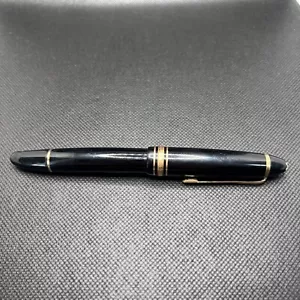 Pluma Estilográfica Montblanc Meisterst?ck 146 Oro 18K Nuevo en Caja Vintage Negra Clásica - Imagen 1 de 12