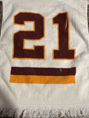NFL Washington Redskins Sean Taylor #21 Toalla conmemorativa del juego 6/12/07 Foto 1 de 4