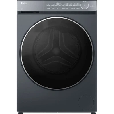 Haier HWD100B14367GUUK Free Standing Washer Dryer 10Kg 1400 rpm Graphite D - Image 1 of 4