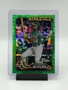 2024 Topps Cromo - Lawrence Butler #5 Refractor Logo Verde/99 (RC) - Imagen 1 de 2