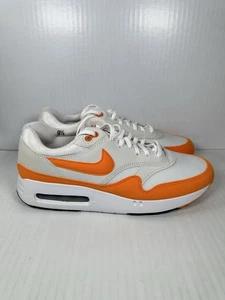 Talla 9.5 Nike Air Max 1 86 OG Zapatos de Golf Botines Blanco Naranja DV1403-118 NUEVO - Imagen 1 de 8