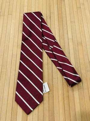JOS A. Corbata de seda BANK Executive Collection a rayas rojas y blancas nueva con etiquetas nueva Foto 1 de 4