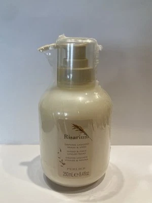NUEVO SELLADO CON BOMBA PERLIER RISARIUM JABÓN LÍQUIDO MANOS Y CARA 8,4 OZ Foto 1 de 2