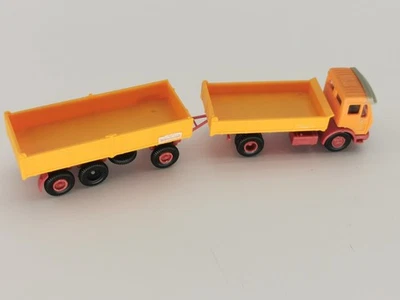 KIBRI 10010 1/87ème MERCEDES BENNE ET SA REMORQUE BENNE  +++ - Photo 1/4