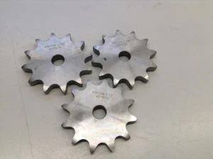 3 x Kettenradscheibe einfach 12B-1 / 12 Zähne - ohne Nabe - Neu ab 1 € !!! - Bild 1 von 2