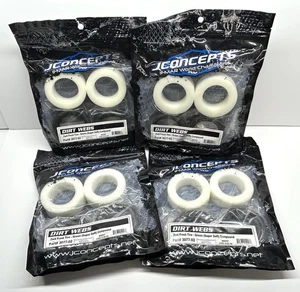 Jconcepts Dirt Webs 2.2 1/10 Front Buggy Tire Lot (4) RC10 B4 B4.2 B5 B5M B6 B7 - Picture 1 of 4