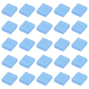 40pcs USB Male Port Silicone Protectors Anti Dust Cap Cover Blue - Afbeelding 1 van 5