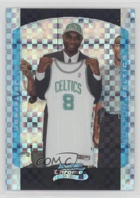 2004-05 Bowman Draft Chrome X-Fractor /150 Al Jefferson #115 Rookie RC - Image 1 of 2