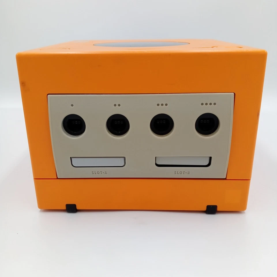 Nintendo GameCube Console Orange Powers On Wont Read Disc Authentic Japanese - Image 1 of 4