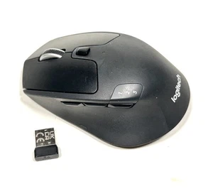 Logitech M720 Triathlon Precision Pro Wireless USB & Bluetooth Mouse PC / MAC - Photo 1/7