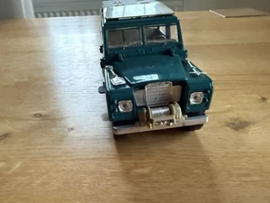 1:25 Polistil S49 Land Rover Station Wagon (Series 2A/3) Turquoise 1977 Boxed - Picture 1 of 8