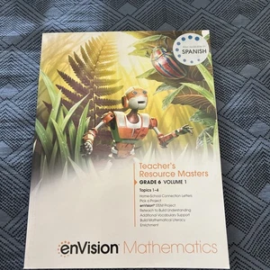 Tennessee enVision Mathematics Grade 6 Volume 1 Teacher’s Edition 2024 TN Math - Picture 1 of 2