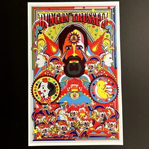 Duncan Trussell signiertes Poster mit exakten Beweisen (Comedian Podcast Tour Autogramm) - Bild 1 von 6