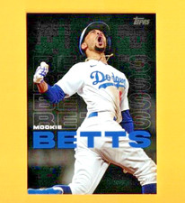 MOOKIE BETTS 2020 TOPPS CYBER WEEKEND  DODGERS  #CW-2  /1000