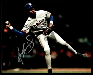 TONY FERNANDEZ SIGNED 8X10 - TORONTO BLUE JAYS - Picture 1 of 2