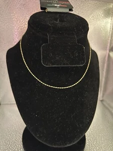 Primavera Italien Danecraft Pure 100 20" goldfarbene Kette - Bild 1 von 6