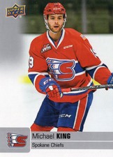 2019/20 Upper Deck CHL (#160) - MICHAEL KING
