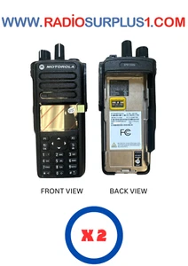 2 x Motorola XPR7550E UHF IS Radio AAH56RDN9RA1AN & Antenna PMAE4079 only - Picture 1 of 2