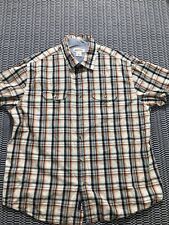 Ruff Hewn  Size 2XL  Button Down Plaid Shirt all cotton short sleeve