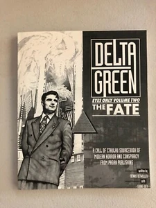 Call of Cthulhu RPG Delta Green Eyes Only Volume Two The Fate Pagan Publishing - Picture 1 of 1