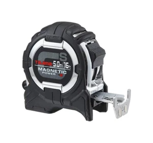 TAJIMA Gs-Lock Tape Measure - 16Ft/5M X 1In Tape Measure with Compatible Clip & - Picture 1 of 12