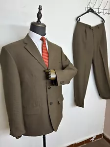 Vintage Classic Bespoke Herren Anzug 2 Teiler Einreiher 3 Knopf Gr. 42R 44R - Bild 1 von 24
