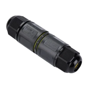 Manguito de cable caja de derivación conector de cable IP68 impermeable cable de tierra 3 pines exterior - Imagen 1 de 12