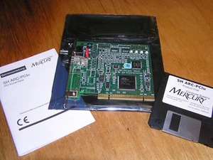 Unused - MERCURY SH ARC-PCIu-K ARCNET PCI Interface SHARC w/o original box - Picture 1 of 8