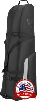 Bolsa De Viaje Con Ruedas Para Almacenamiento Palos Golf Organizador Resistente - Image 1 of 4