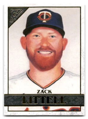 Zack Littell 2020 Topps Gallery Baseball #133 Minnesota Twins - Image 1 of 2