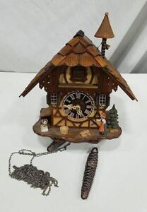 Echtheitszertifika Cuckoo Bird  Traditional Chalet Black Forest Style Clock 