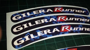 Gilera Runner Rim tape Wheel stickers EXCLUSIVE 50, 125. 172, 180 183 sp vx st D - Picture 1 of 11
