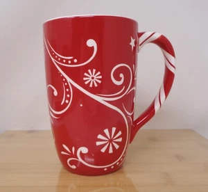 LUCERNE NORTH AMERICA Red & White Tall Holiday Mug - Picture 1 of 4