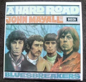 JOHN MAYALL & THE BLUESBREAKERS - A HARD ROAD. 1967 BLUES ROCK L.P. DUTCH RE-I - Picture 1 of 4
