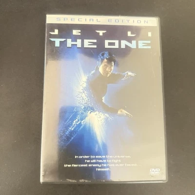 The One (DVD 2001 Special + Guide) Martial Arts Sci-Fi Wushu Jet Li Carla Gugino - Image 1 of 3