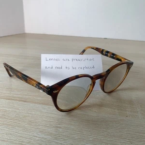 Ray-Ban RB2180-V 5675 Eyeglasses Round Tortoise Shell Frames Only READ 47-21-145 - Picture 1 of 10