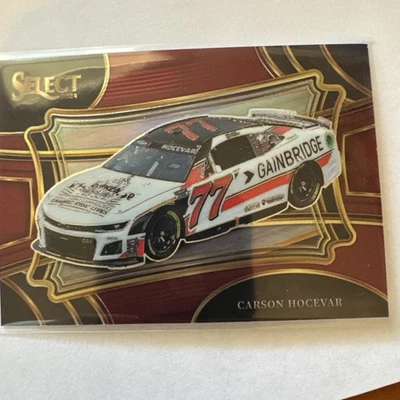 2024 Panini Select Racing Red Prizm #136 Carson Hocevar /125 - Image 1 of 2