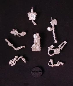 Space Marine Techmarine with Servo-Harness - 40K Metal Complete 2004 - Picture 1 of 3