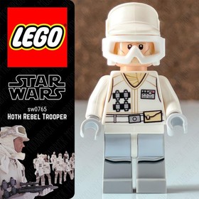 🌈 LEGO Hoth Rebel Trooper sw0765 Minifigure sw765 Star Wars Episode 456 75146