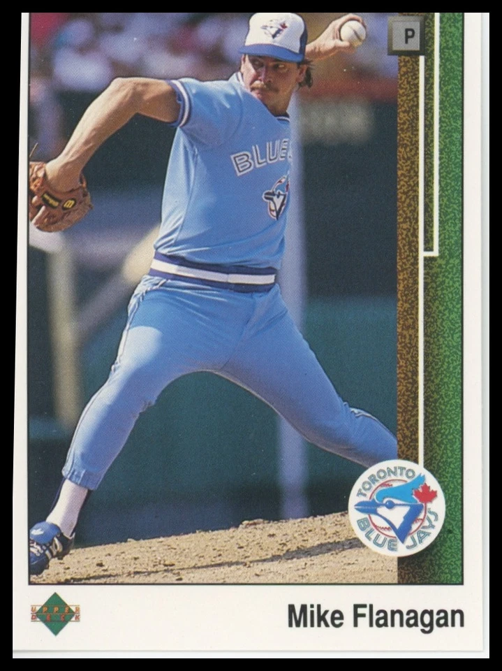 1989 Upper Deck #385 Mike Flanagan Toronto Blue Jays - Image 1 of 1