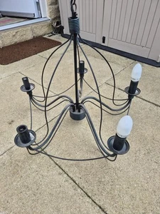 BHS Lighting Traditional 5 Way Ceiling Chandelier - Good Working Condition - Picture 1 of 3